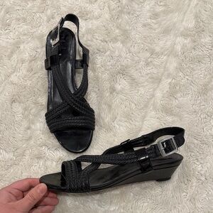 Cole Haan Air Darleen open toe wedge sandals Woman’s Size 8